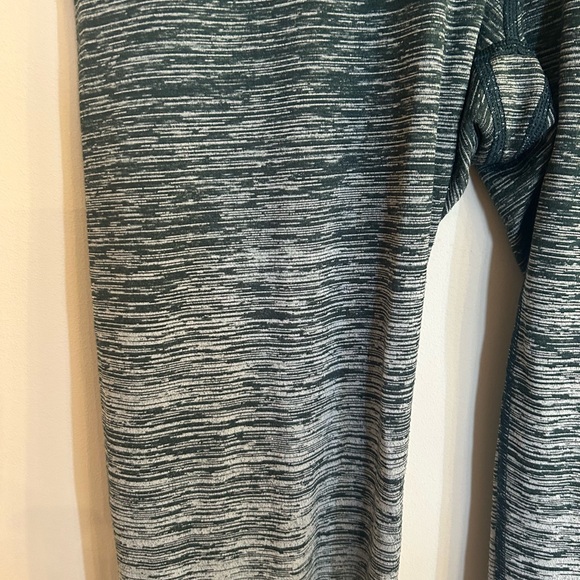 Aerie Leggings Womens Medium Green High Rise Chill Play Move Heathered Yoga Gym - Picture 2 of 5